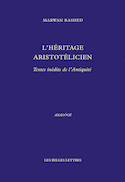Héritage aristotélicien (L') [nouvelle édition]